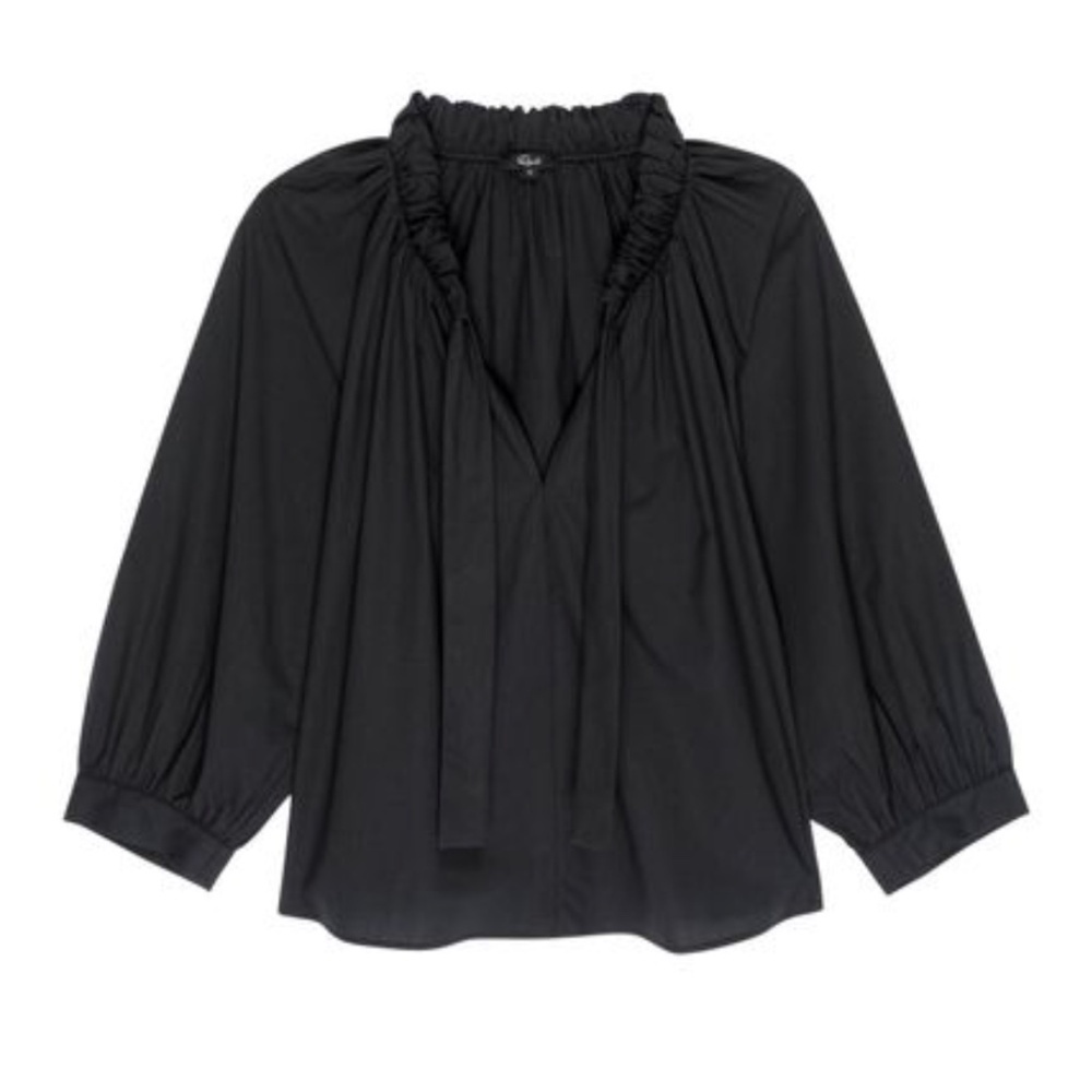 Rails Black Amal pullover blouse top, S,  G955 - Picture 5 of 7